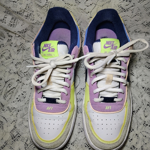 Nike Air Force 1 Shadow Photon Dust Women's Size 9 - Picture 6 of 8